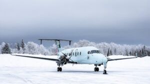 image of 1900D beechcraft in canada private charter